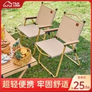 露营桌椅子沙滩椅摆摊凳子钓鱼凳 户外折叠椅子克米特椅躺椅便携式