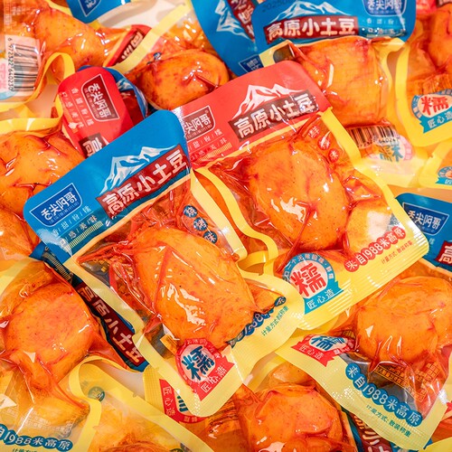 舌尖阿哥高原小土豆低脂麻辣土豆鲜辣味糯叽叽网红零食小吃办公室