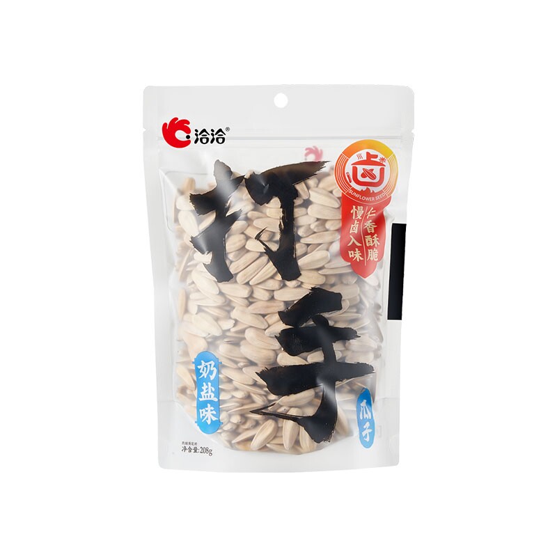 洽洽打手瓜子208g*1袋/2袋