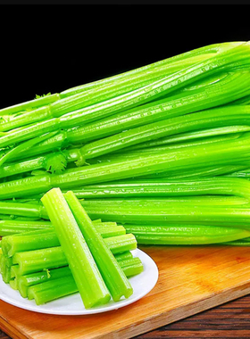 正宗山东西芹水果芹菜新鲜无叶榨汁芹菜嫩心香芹优质绿色青菜