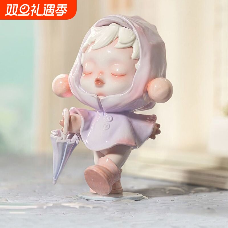 泡泡公仔温度系列盲盒手办潮玩具桌面摆件礼物玛特sp8网红可爱送