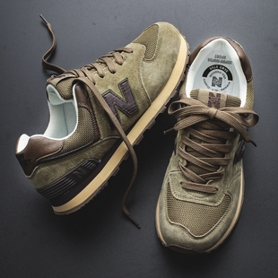 580复古N字休闲跑步鞋 NEW 男鞋 新百伦夏透气真皮运动鞋 女 BOLUNE