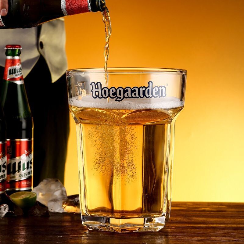 特大号啤酒杯超大巨型酒杯大号酒吧大容量扎啤杯网红英雄杯4L玻璃