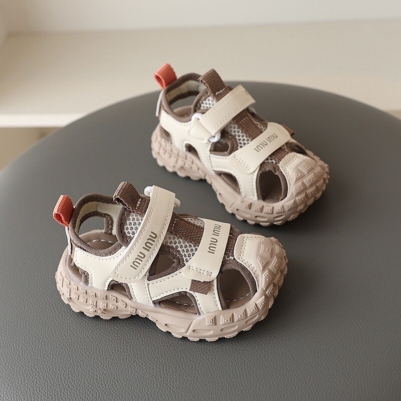 儿童凉鞋男童运动2025新款1一5岁夏季女童包头鞋子防滑舒适宝宝