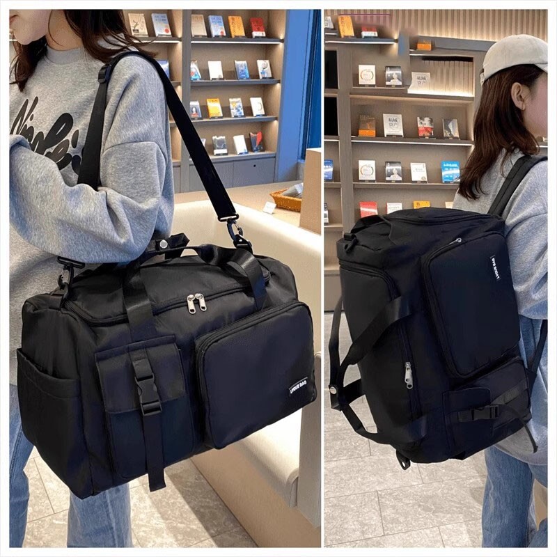 旅行包大容量新款运动健身包短途出差登机包收纳包手提包行李袋