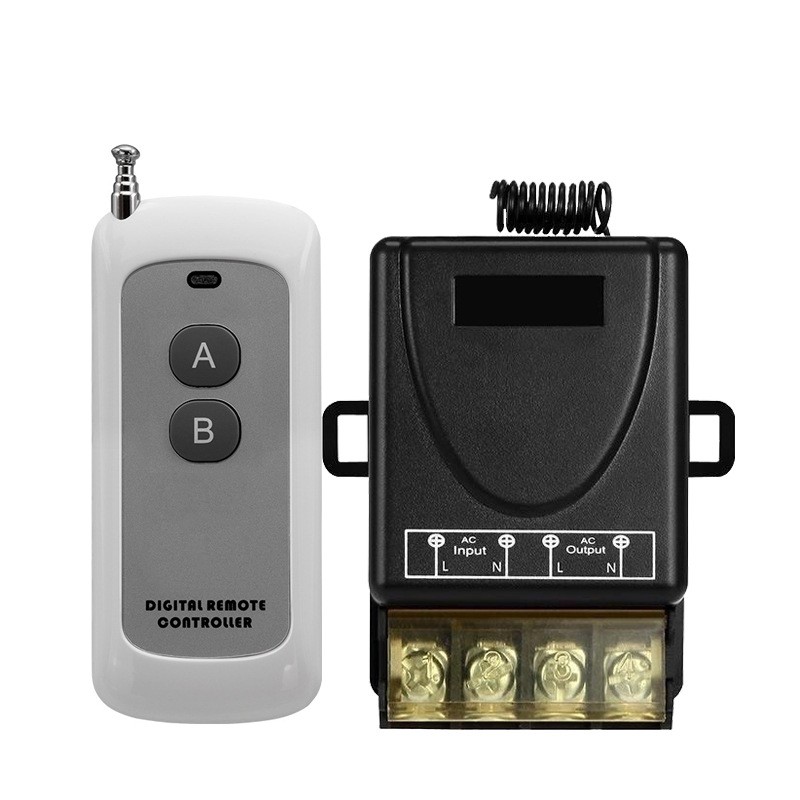 水泵远程遥控开关85-260V无线智能控制器电机电动车汽车改装遥