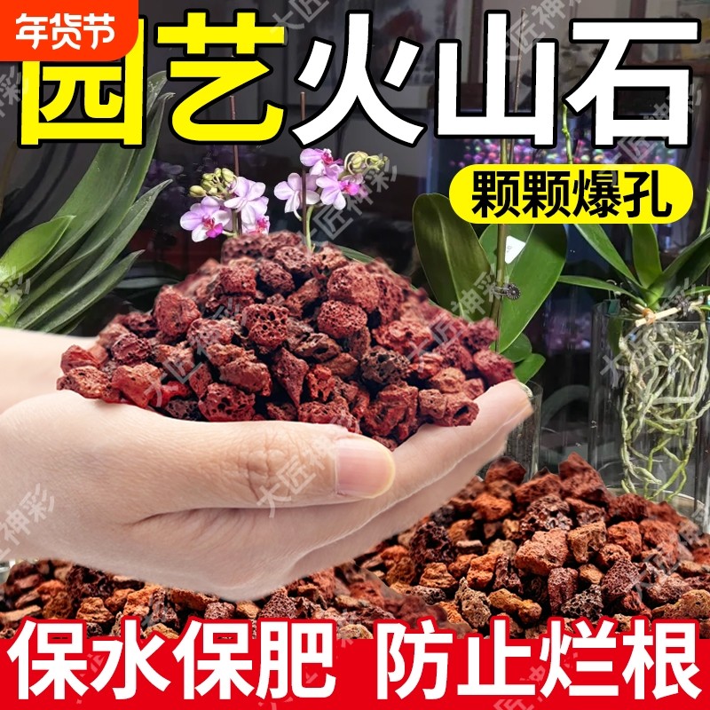火山石养花蝴蝶兰花专用土多肉专用颗粒土营养土水培鱼缸底砂土壤,鲜花速递/花卉仿真/绿植园艺,介质/营养土,淘宝优惠券,粉丝福利购,淘宝优惠卷