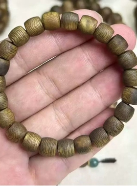 沉香手串种植奇楠鼓珠手串