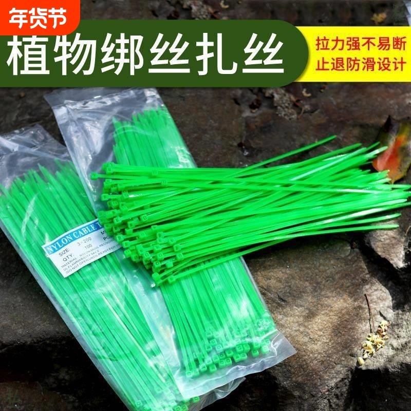 绑扎丝尼龙扎带自锁式束线带塑料捆绑带固定扎绳拉紧器扎丝耐低温,农机/农具/农膜,其它农用工具,淘宝优惠券,粉丝福利购,淘宝优惠卷