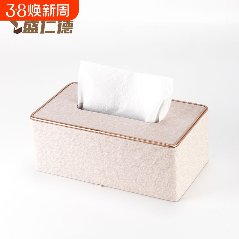 创意家用皮革纸巾盒简约PU皮质抽纸盒家居用品纸抽盒厂家批发