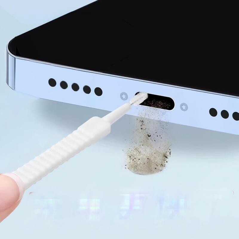 手机孔清理刷充电口喇叭孔听筒除灰尘毛刷多功能手机清洁好物刷子