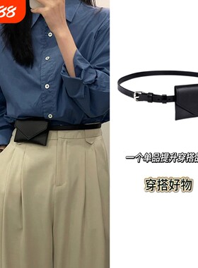 日系复古迷你腰包女款