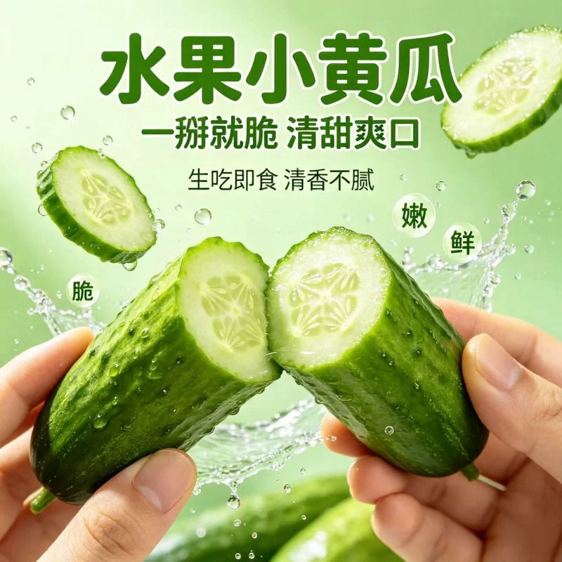 正宗水果黄瓜小黄瓜应季水果孕妇水果无刺整箱新鲜即食