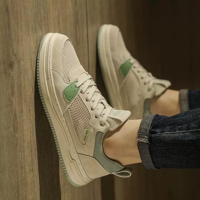 男鞋2025年新款春秋季透气网面