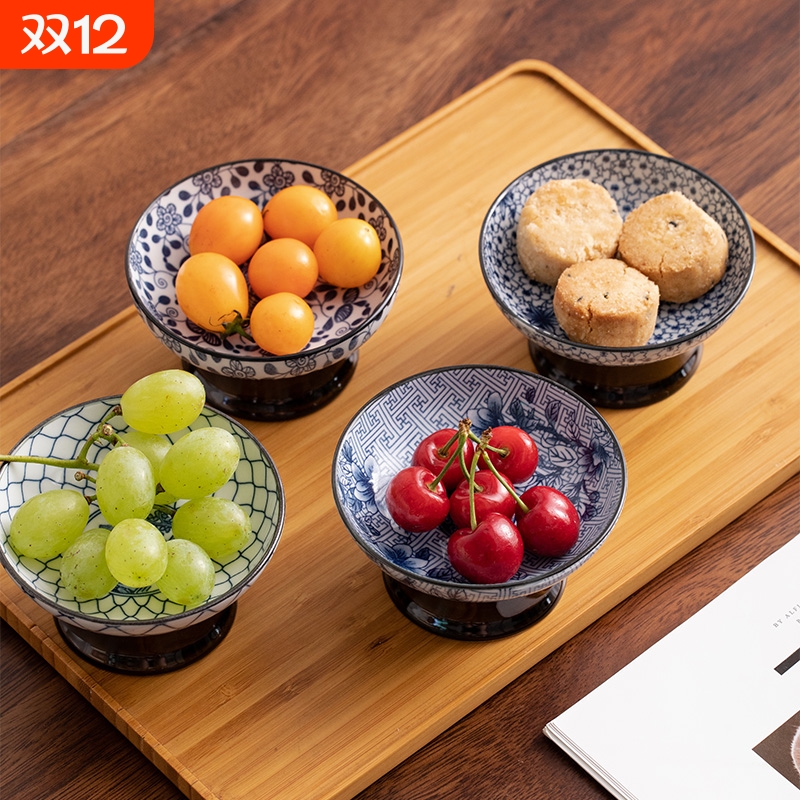 围炉煮茶高脚果盘中式