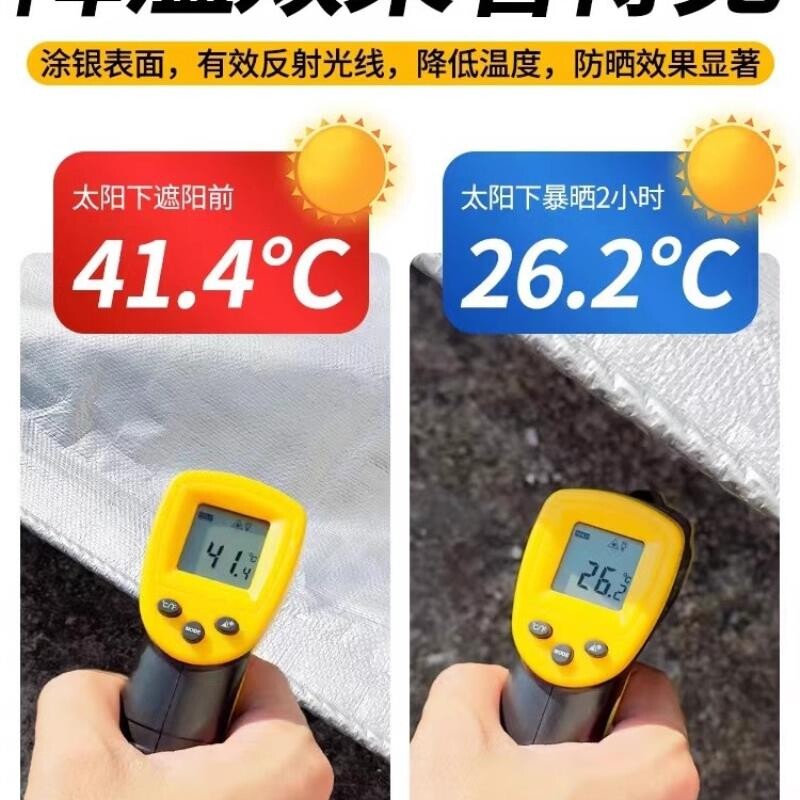 油布防水防晒加厚刀刮布遮阳布防雨篷布牛津布帆布隔热遮光防水罩