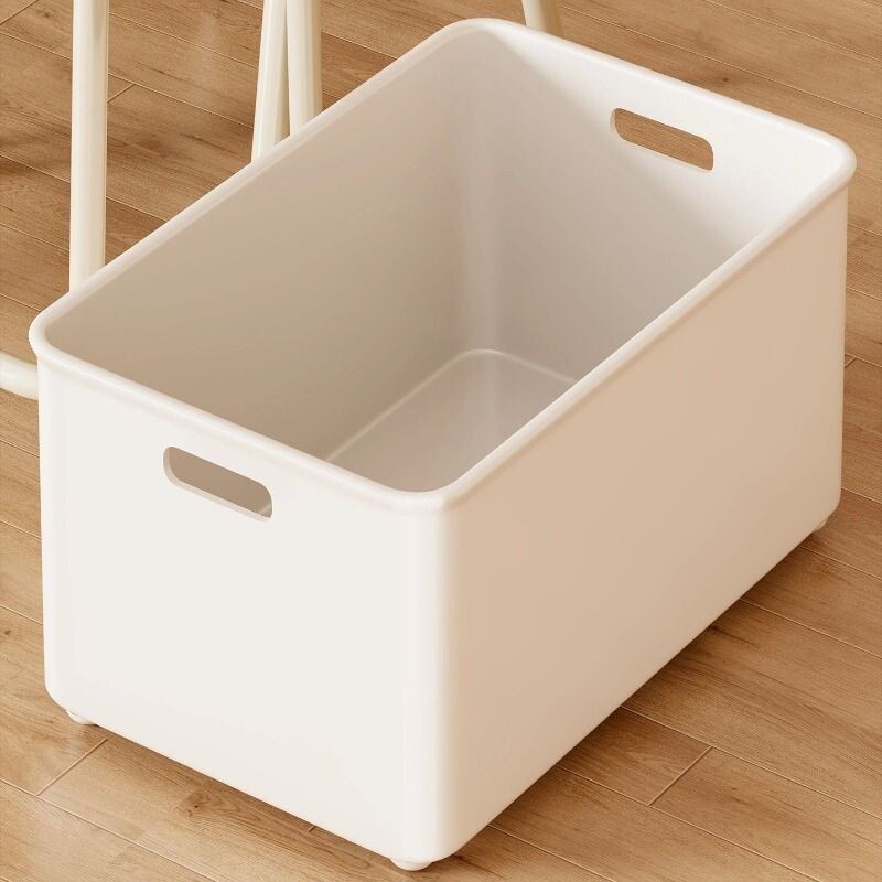 书箱书本收纳箱带滑轮可移动书筐学生教室用高中生课桌下装书箱子