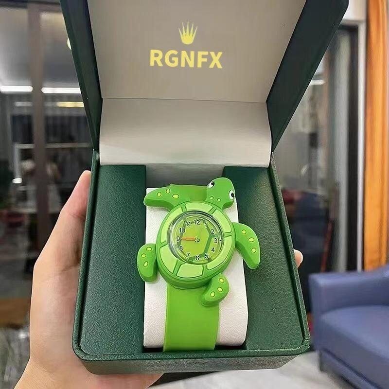 绿色水龟手表送老公男朋友生日礼物抖音同款沙雕恶搞古怪儿童手表