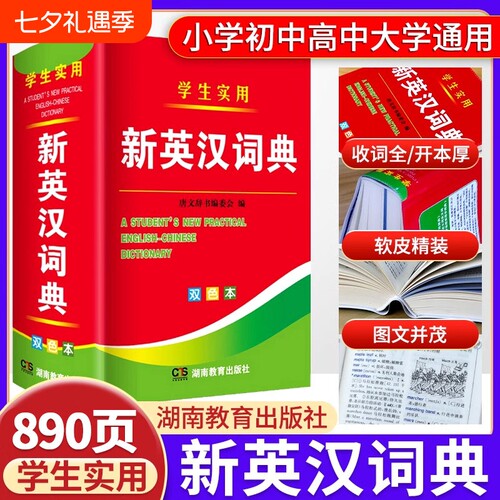 学生实用新英汉词典高初中专用