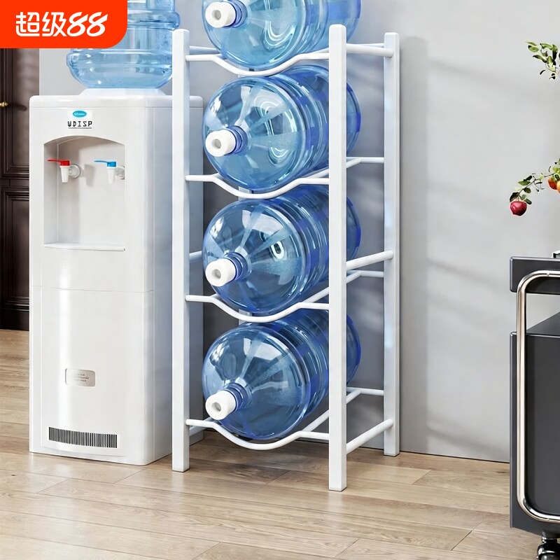 办公室纯净水桶置物架矿泉水图片