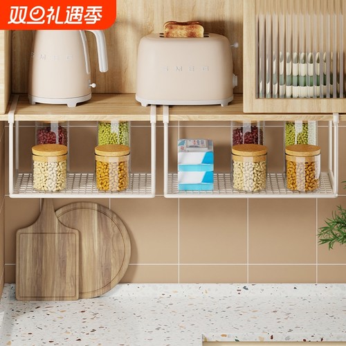 柜下调料置物架宿舍收纳神器