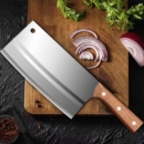 菜刀家用锻打切片刀砍骨刀超快锋利厨房两用切片刀