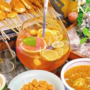 特大号啤酒杯大容量英雄杯大号玻璃高脚杯巨型杯子酒吧KTV拼酒杯