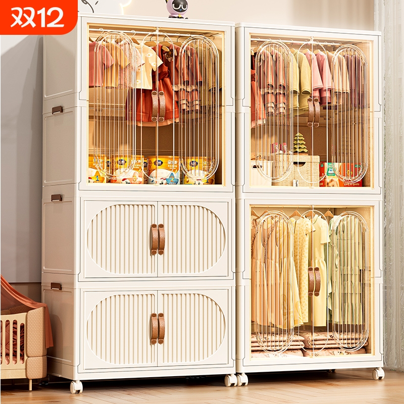 【破损包赔！】免安装衣柜家用