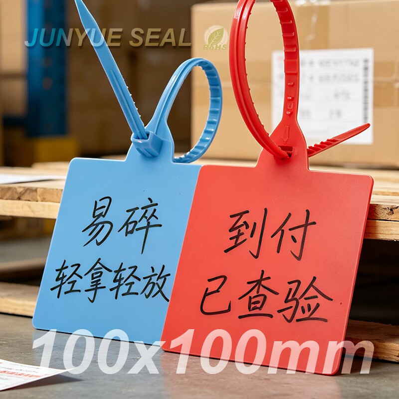 一体式标签牌物流塑料标签吊牌扣图片