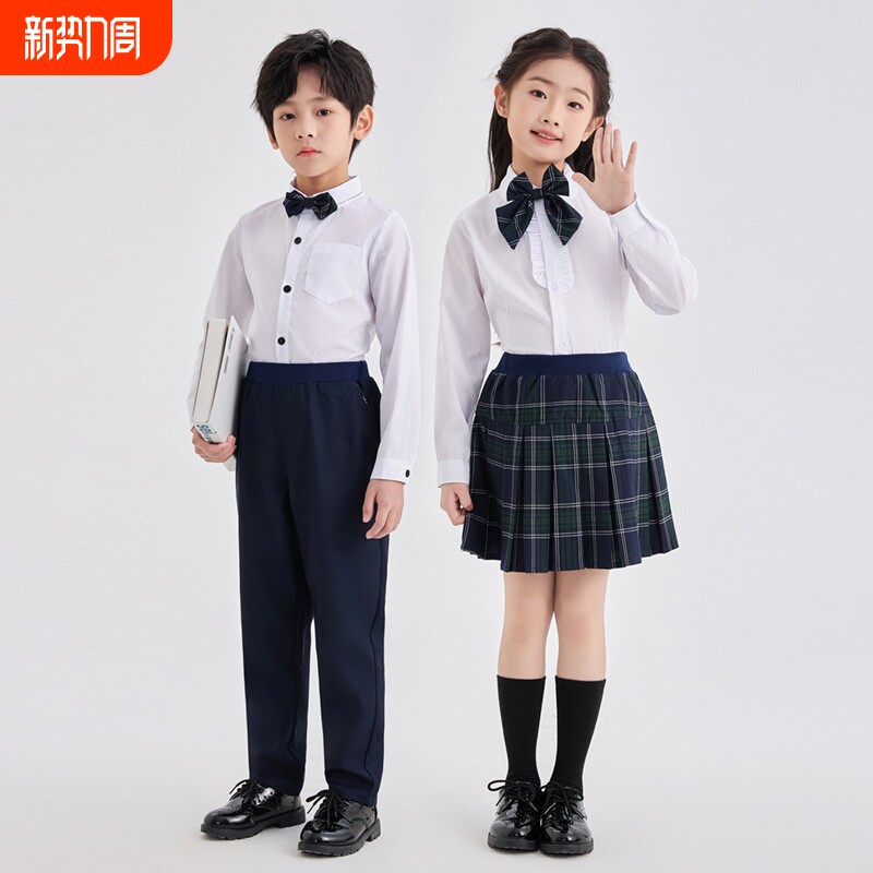 中小学生校服班服套装儿童合唱表演演出服礼服幼儿园服毕业照班服