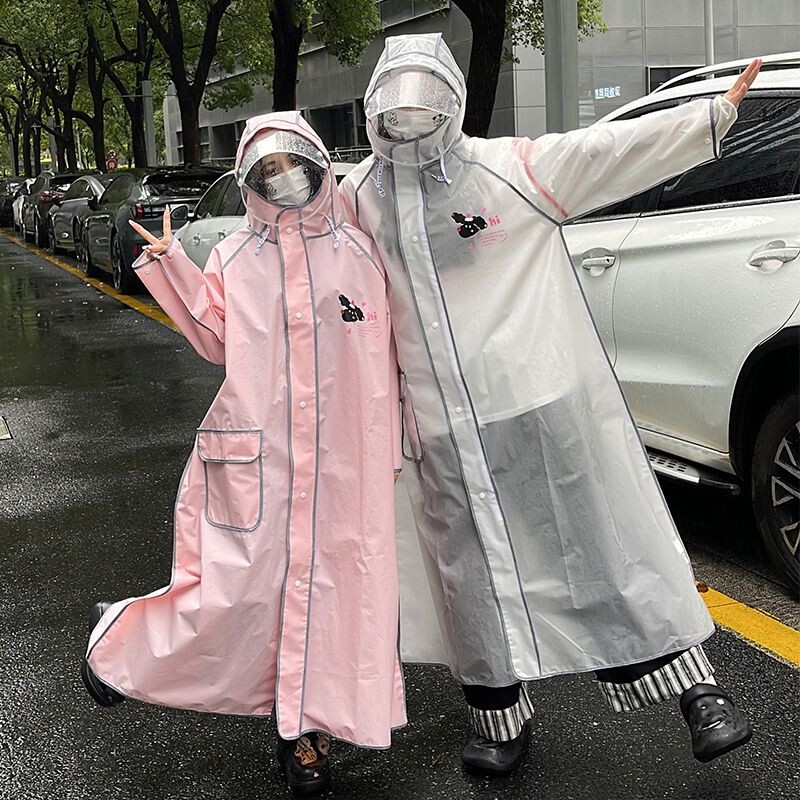 卡通雨衣成人长款全身单人电动车摩托车防暴雨男女通用防水雨披