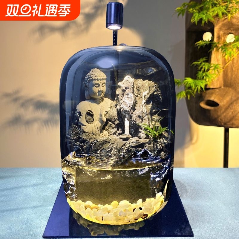 生态缸微景观森林懒人办公室盆栽宿舍桌面生态瓶真植物苔藓微景观