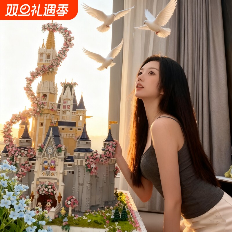 【小红书同款】公主城堡积木