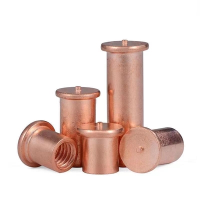 GB902.3储能焊用焊接螺母柱PT型内螺纹螺柱点焊螺母点焊母焊接母