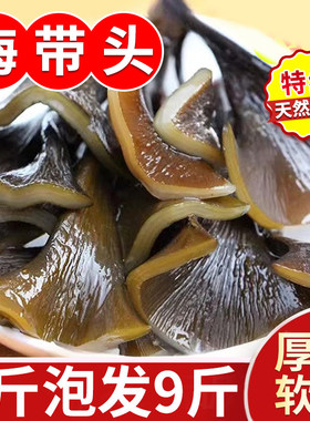 海带头正宗福建霞浦干货特级厚一级旗舰店无沙日晒厚片煲汤干凉拌