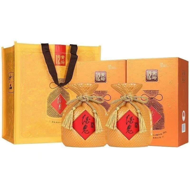 正品酒鬼酒(黄坛12）52度500ml/瓶纯粮固态发酵馥郁香型白酒宴请图片