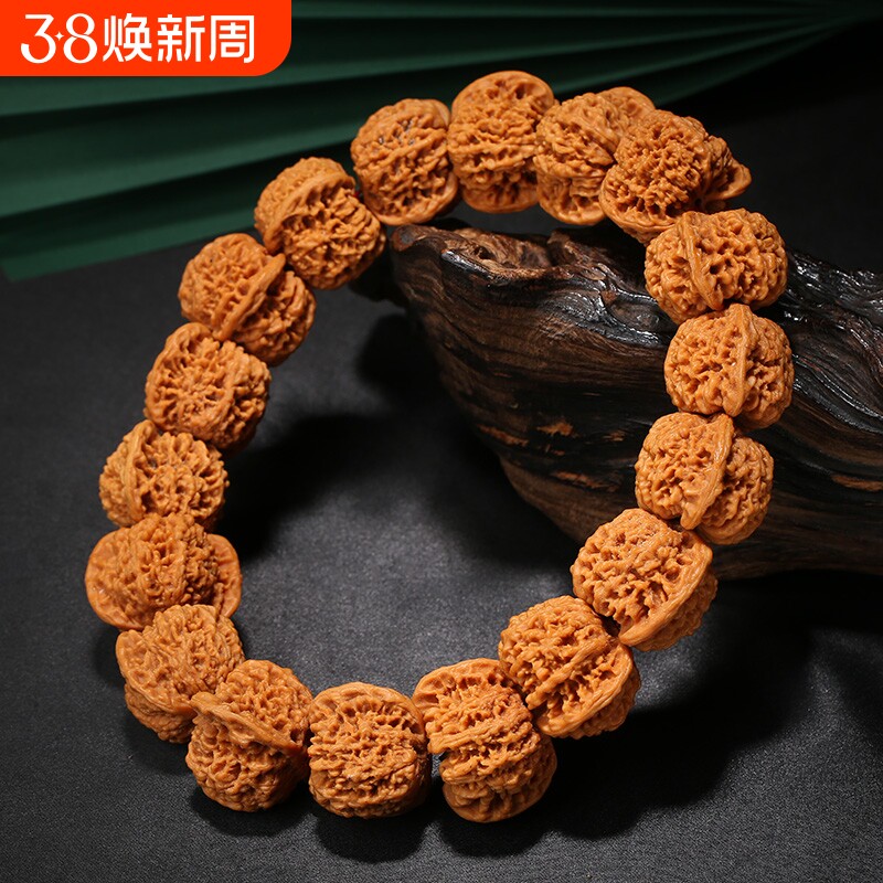 文玩核桃四座楼官帽大陕西灯笼小秋子手串手把件猴头野生山核桃