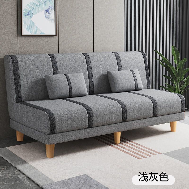 b科技布简易沙发床可折叠一体两用懒人小户型出租屋卧室客厅价