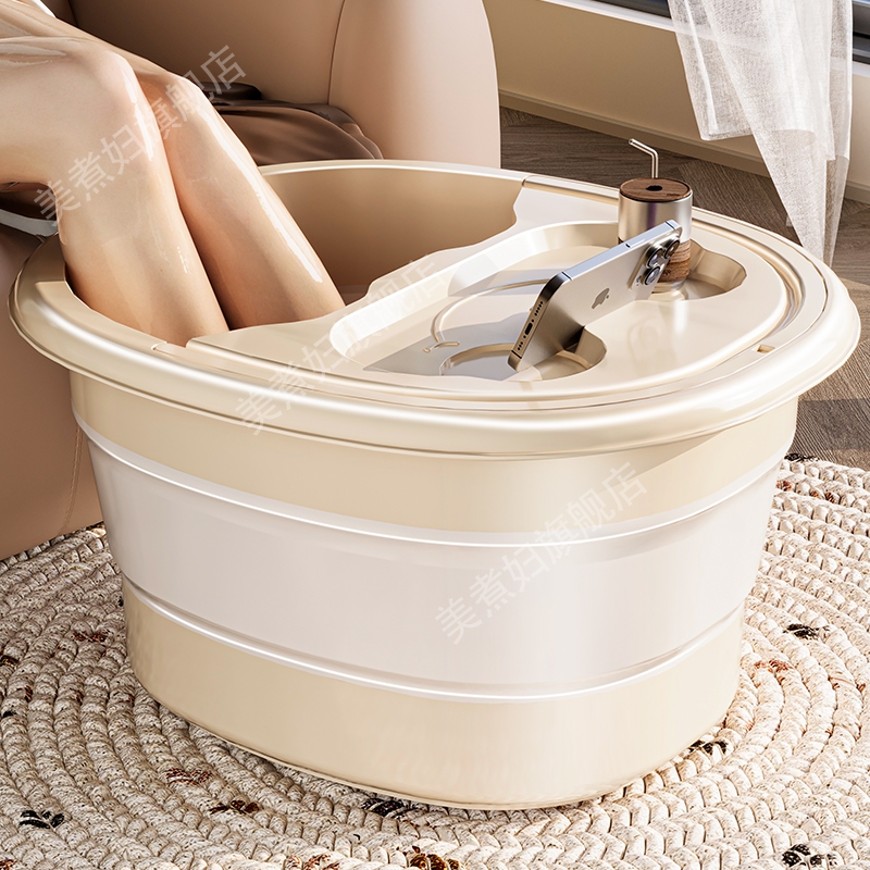 可折叠按摩泡脚桶便携式足浴盆