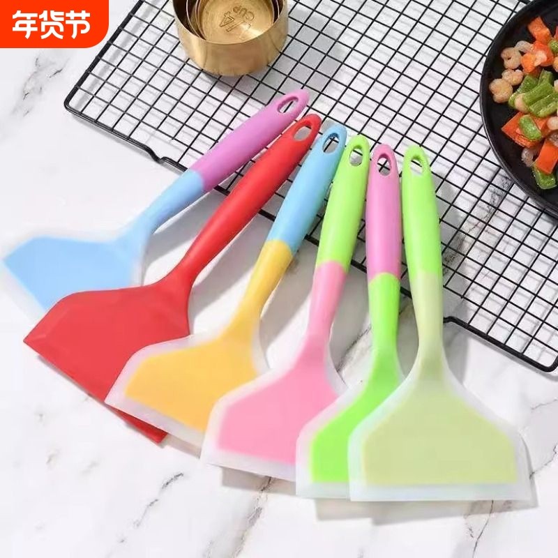 不粘锅专用铲子不伤锅烘焙刮刀厨房家用炒菜锅铲烙饼硅胶铲耐高温,厨房/烹饪用具,锅铲,淘宝优惠券,粉丝福利购,淘宝优惠卷