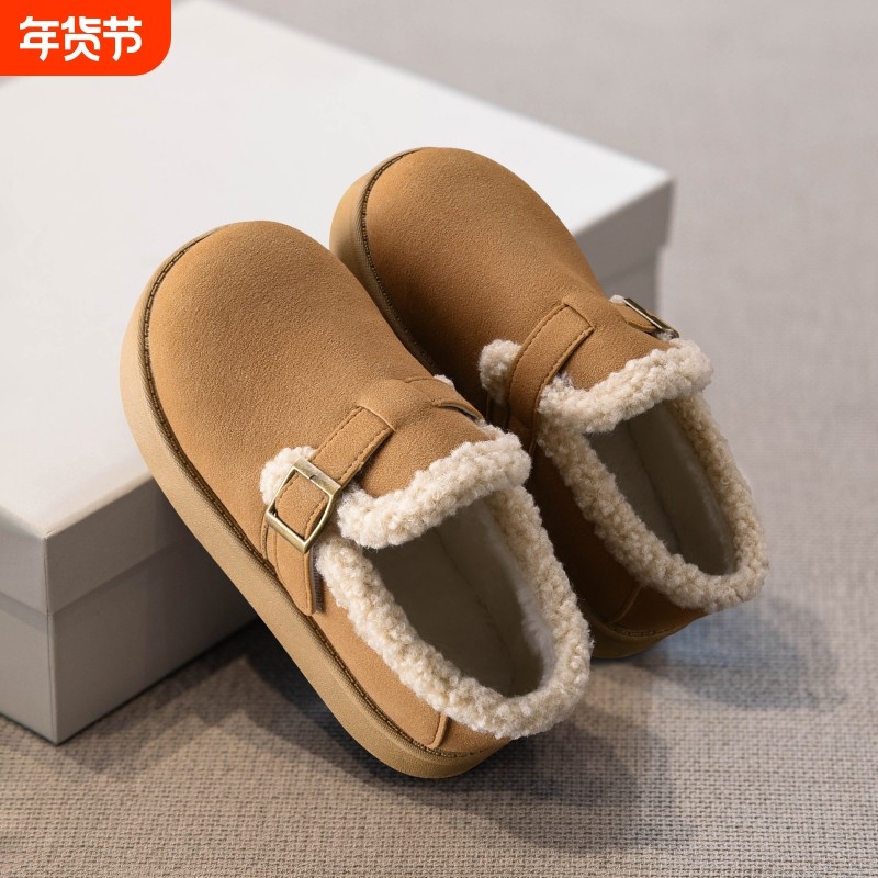 儿童雪地棉2025新款冬季鞋子女童雪地靴大童棉鞋加绒加厚冬鞋爆款,童鞋/婴儿鞋/亲子鞋,雪地靴,淘宝优惠券,粉丝福利购,淘宝优惠卷