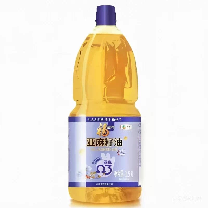 亚麻籽油1.5L健康家用好油图片