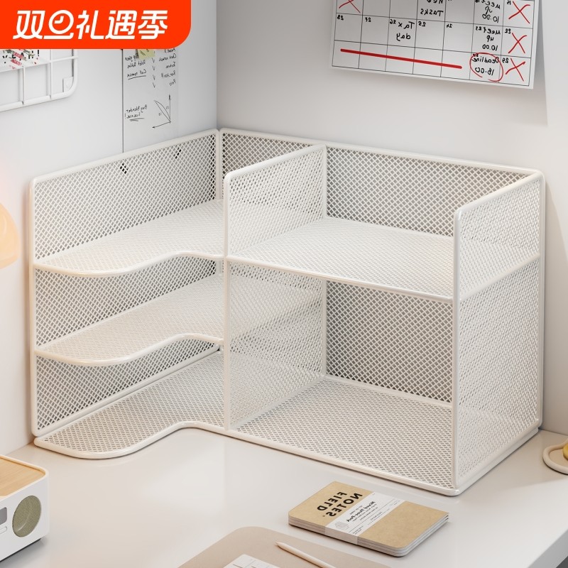 书架桌面置物架简易办公室