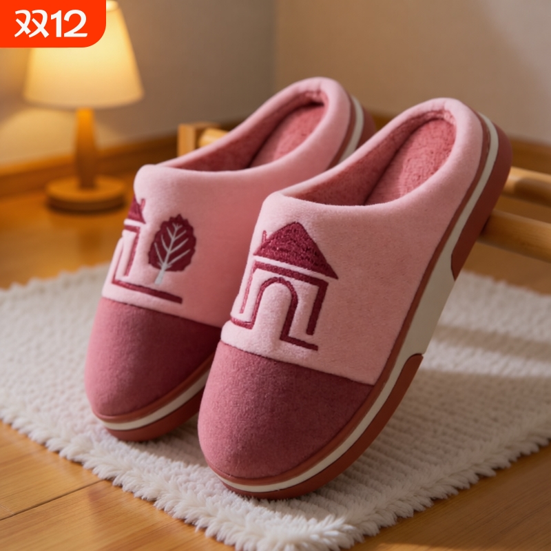 新款棉拖鞋女士冬秋季家居室内