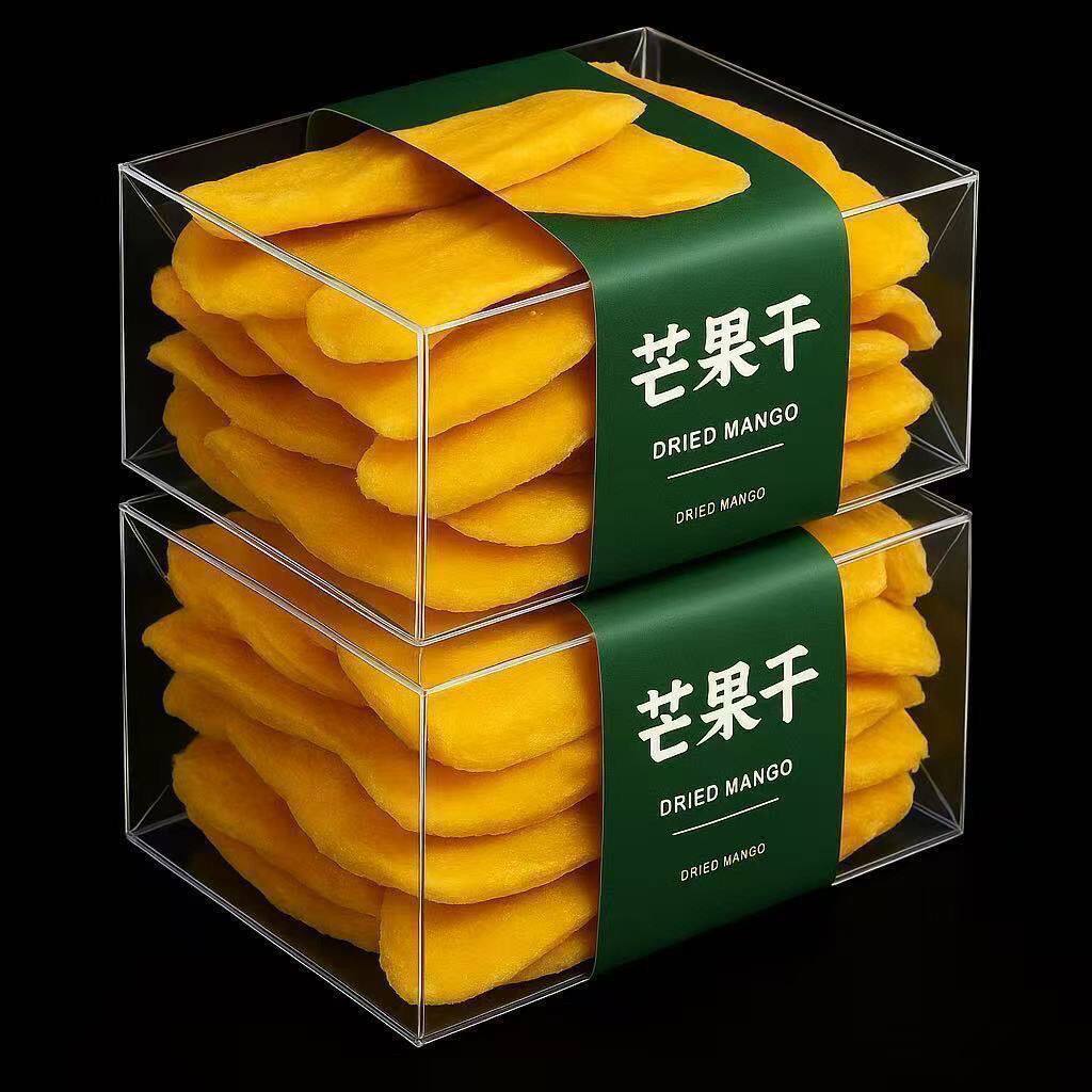 新鲜芒果干500g厚切小片袋装干果脯蜜饯儿童学生休闲零食鲜果好吃