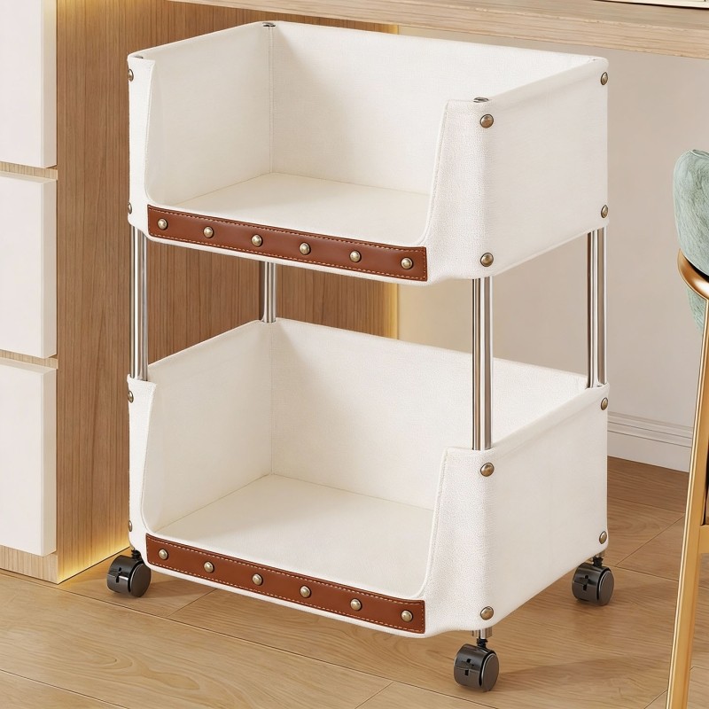 零食小推车家用落地式透明大容量置物架床头落地多层开放式收纳架,收纳整理,整理架/置物架/收纳架,淘宝优惠券,粉丝福利购,淘宝优惠卷