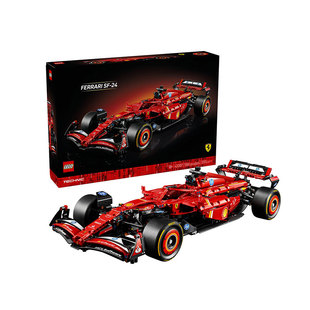 LEGO乐高机械组42207法拉利SF F1赛车男孩儿童节拼搭积木玩具