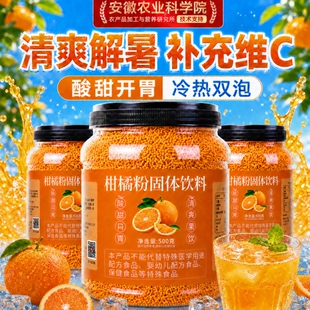 橘子粉冲泡饮品固体饮料夏天解暑季冲剂老式80后老牌子桔果汁速溶