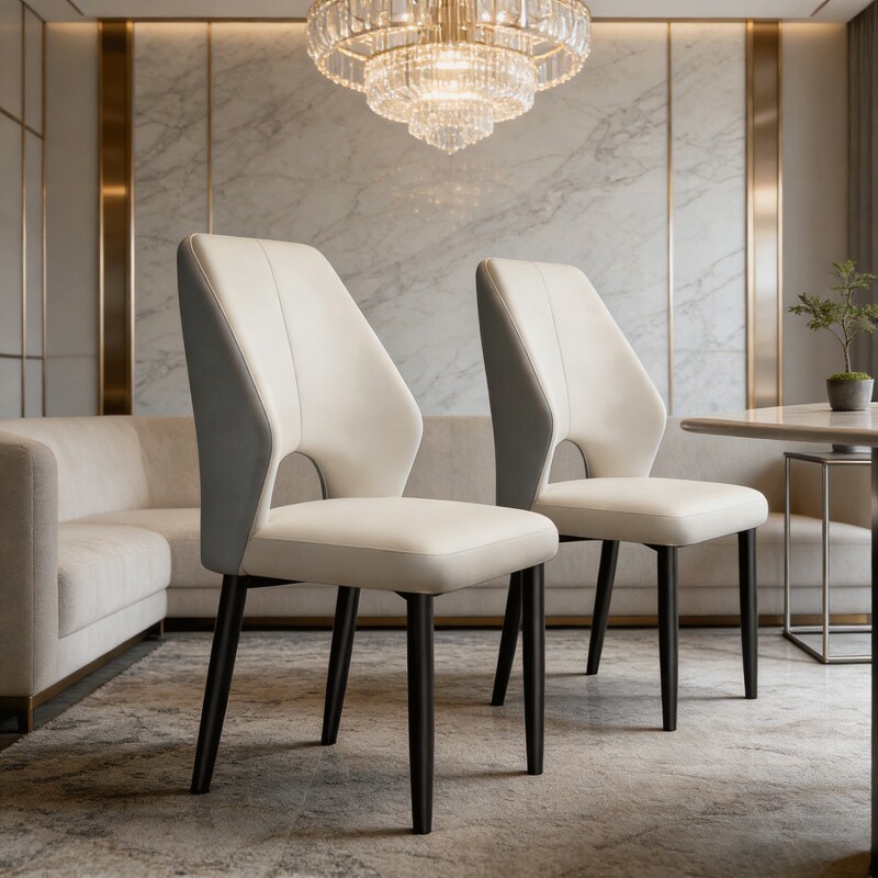 2026爆款餐椅家用靠背椅子轻奢高级感餐厅吃饭客厅岛台意式餐桌椅