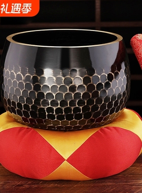 黄铜日式铜罄佛罄修行钵